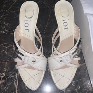 CHRISTIAN DIOR D FLIGHT HEELS